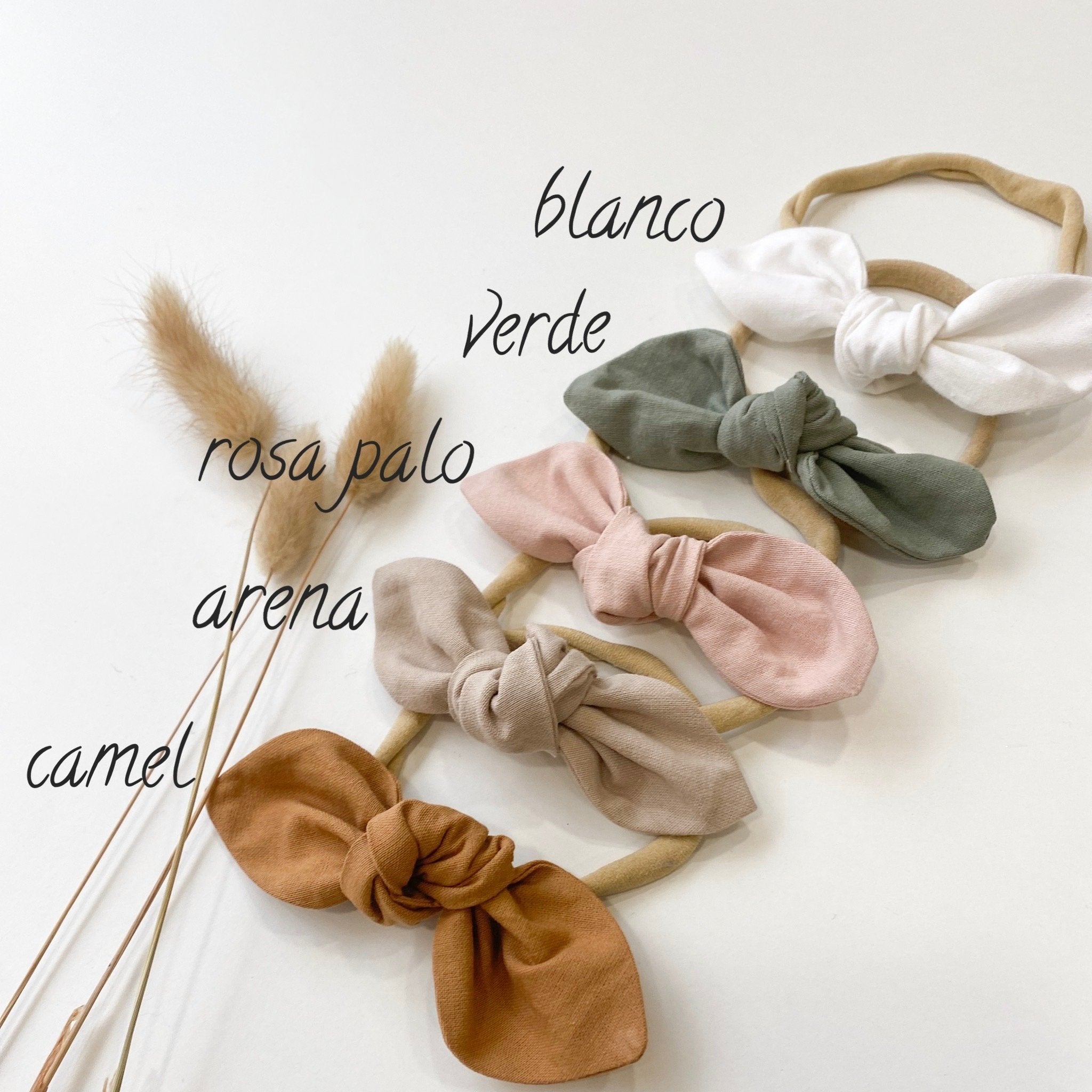 Diadema lazo colores